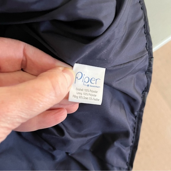 Piper by Smartpak Down Vest II Navy Horses Equestrian Hunter Women’s Size M - Picture 8 of 12